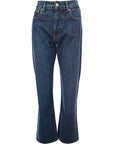 Womens Our Legacy Chain Twill Linear Cut In Blue