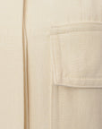 Womens Raey Army Shirt In Cream