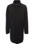Stone Island Mens Long Jacket In Blue