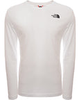 The North Face WomensRed Box long sleeve t-shirt in white