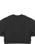 Womens Puma Classics Bell Sleeve Sweatshirt In Black