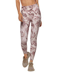 Lorna Jane Vintage Palm Ankle Biter Leggings in Vintage Palm Print