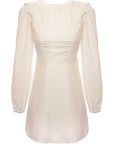 Fashion Union Women's Mini Smock Dress with Exaggerated Sleeves