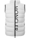 Moncler Cenis Logo Padded Vest 1 In White