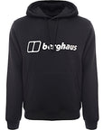 Berghaus Mens Logo Hoodie in Black