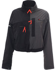 Berghaus Womens Co-Ord Cropped Wind Jacket In Black