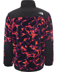 The North Face Mens Denali 2 Camo Fleece Jacket in Black/Red