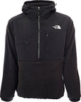 The North Face Mens Black Box Denali Sherpa Fleece Jacket in Black