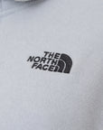The North Face Women's Grey 100 Glacier 1/4 Zip Cropped Fleece