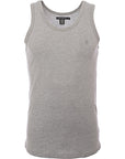 French Connection Mens Black/White/Grey 3-Pack Classic Vests