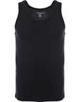 French Connection Mens Black/White/Grey 3-Pack Classic Vests