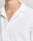Mens Oas White Cuba Terry Shirt