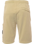 Stone Island Mens Fleece Bermuda Shorts In Grey