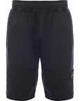 Stone Island Mens Fleece Bermuda Shorts In Blue