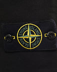Stone Island Mens Fleece Bermuda Shorts In Black
