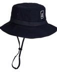 C.P. Company Hyst Metropolis Baffle Bucket Hat in Black