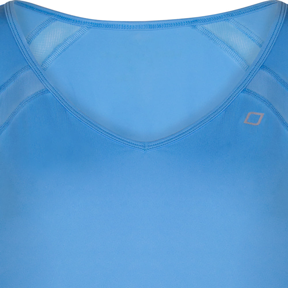 Lorna Jane Breeze Blue Synergy Lightweight Top in Blue