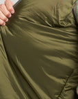 Beams Mens Green Mil Puff Vest