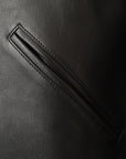 Dsquared2 Mens Leather Outerwear In Black