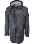 Stone Island Mens Mid-Length Jackets In Black