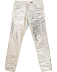 Dsquared2 Mens 5 Pockets In Silver