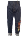 Dsquared2 Mens 5 Pockets In Blue