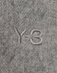 Y-3 Womens Hooded Sweatshirt In Grey