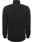 Stone Island Mens Zip Sweatshirt In Black