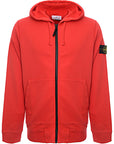 Stone Island Mens Hoodie In Red