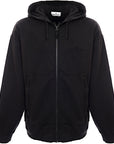 Stone Island Mens Zip Hoodie In Black