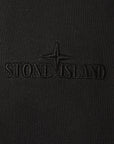Stone Island Mens Zip Hoodie In Black