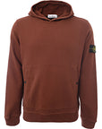 Stone Island Mens Hoodie In Brown
