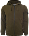 Stone Island Mens Hoodie In Green