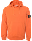 Stone Island Mens Hoodie In Orange