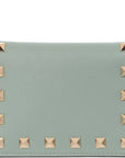 Valentino Garavani Womens Flap Wallets In Green