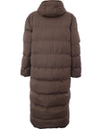 Soul Star Men's Longline Puffer Jacket with Hood