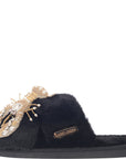 Laines London Womens Lobster Slipper In Black
