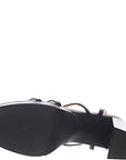 Womens Raid Fia Platform Heel Sandal In Black