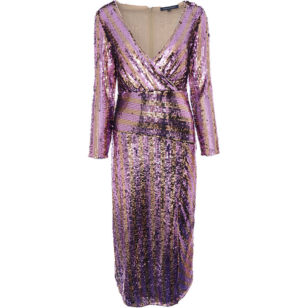French Connection Women's Fiki Midi Wrap Dress – Sale Lab UK
