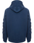 Sixth June Mens multi pocket hoodie in Blue