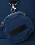 Sixth June Mens multi pocket hoodie in Blue