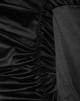 First Distraction The Label Statement Sleeve Mini Dress In Black