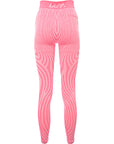 Lapp The Brand Womens Bright Pink Seamless Sports Leggings Co-Ord in Pink