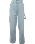 Element Womens Utility Jeans in Bleached Denim Blue