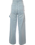 Element Womens Utility Jeans in Bleached Denim Blue