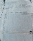 Element Womens Utility Jeans in Bleached Denim Blue