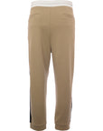 Armani Exchange Mens Side Stripe Trousers In Stone