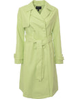 Forever New Women's Lime Petite Belted Pu Jacket