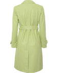 Forever New Women's Lime Petite Belted Pu Jacket