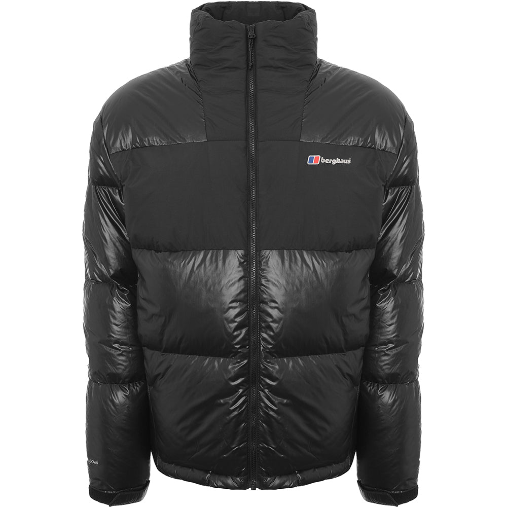 Berghaus Mens Arkos Reflect Water Resistant Down Puffer Jacket In Black